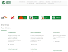 Tablet Screenshot of colegiocil.com.br